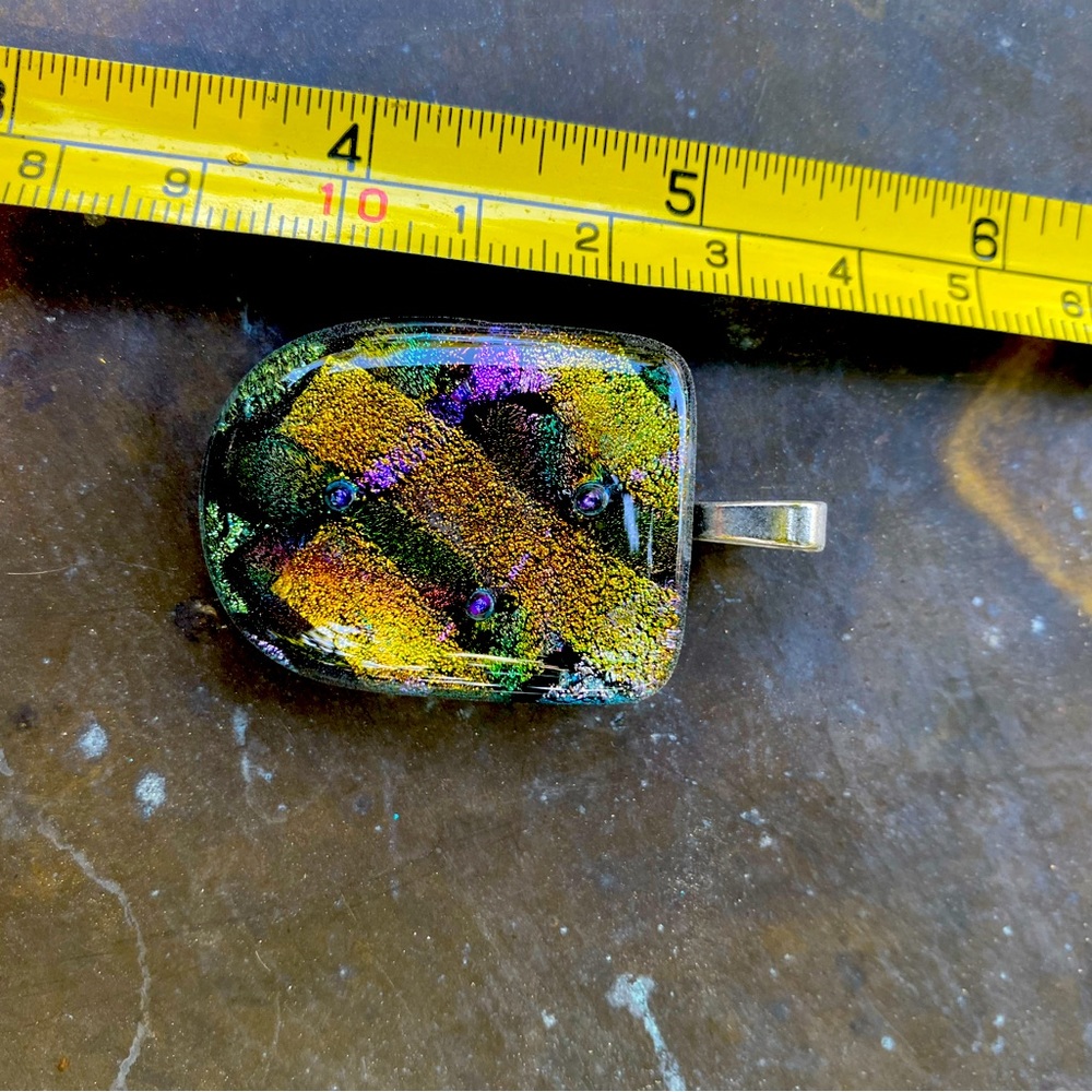Beautiful handmade glass pendant